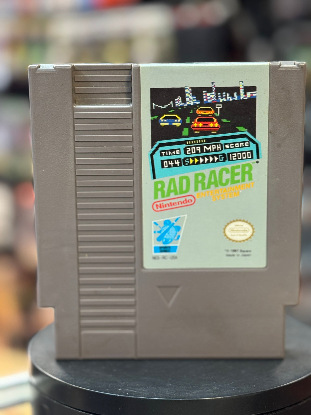Rad Racer (Nintendo NES, Vintage Video Game)