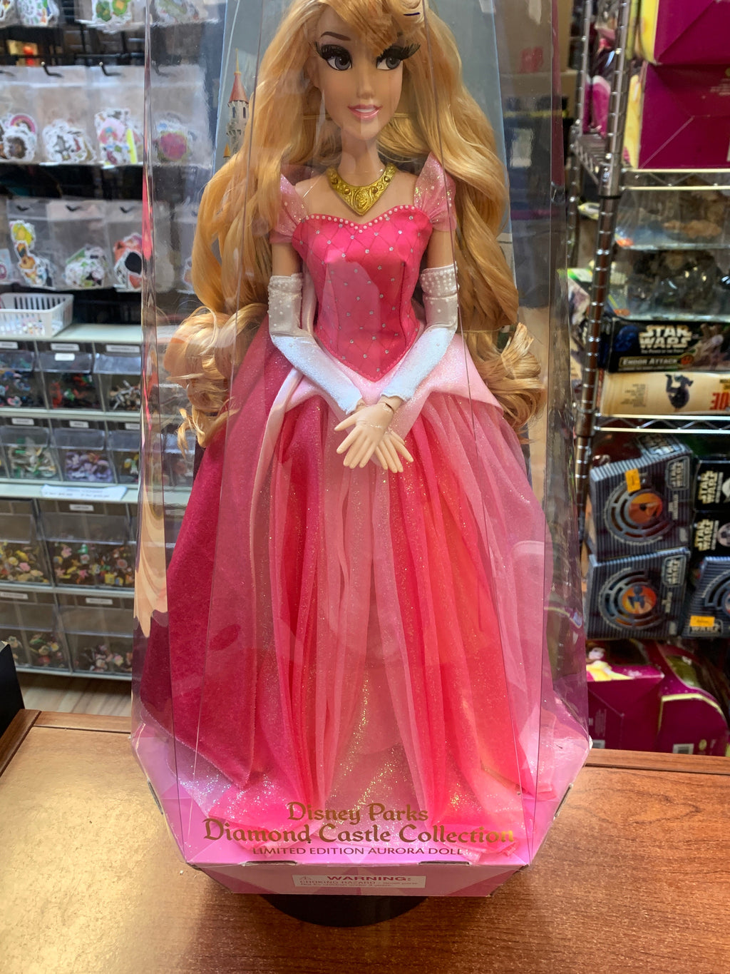 Aurora Doll 17" (Disney Diamond Collection, Sleeping Beauty) SEALED