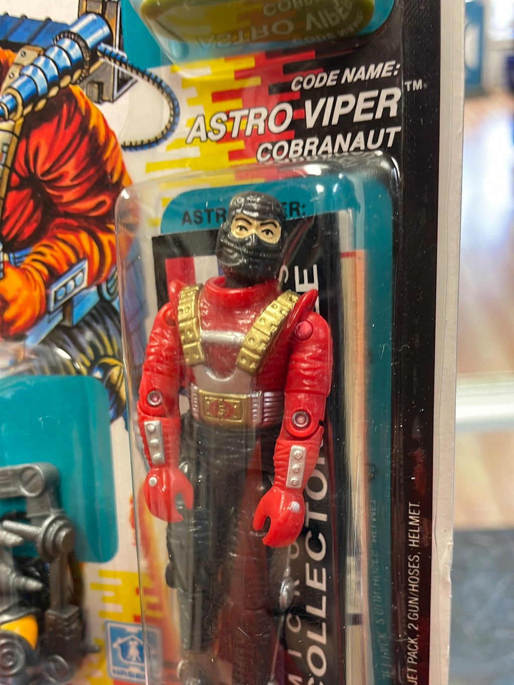 Astro Viper with Micro Figure (Vintage GI Joe, Hasbro) Sealed