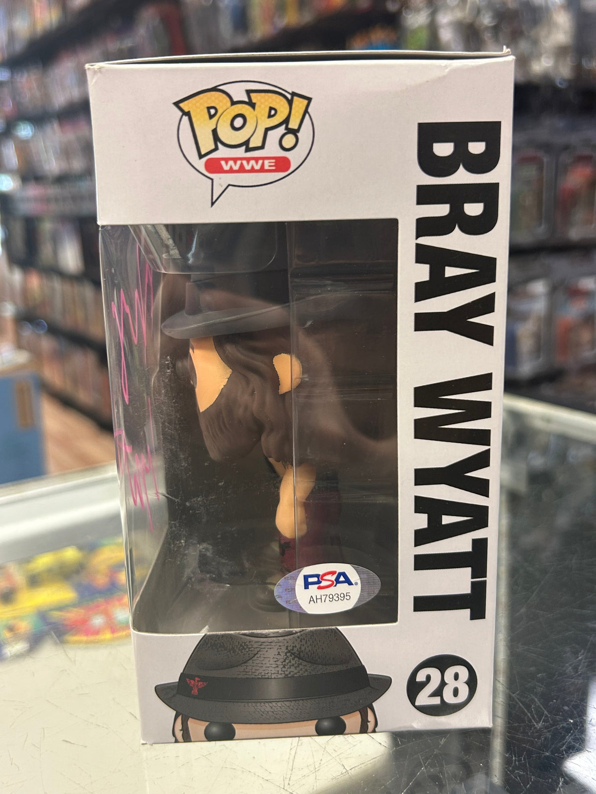 Bray Wyatt signed Funko (Funko,WWE) *PSA*