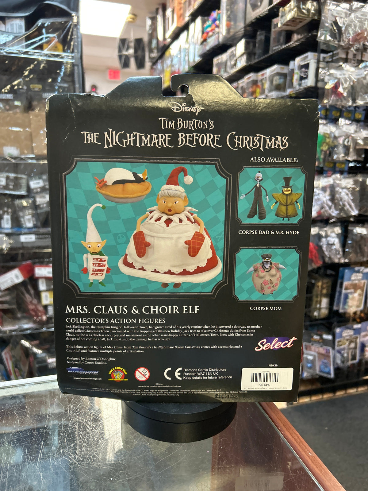 Mrs Clause & Choir Elf (Nightmare Before Christmas, DST) **SEALED**