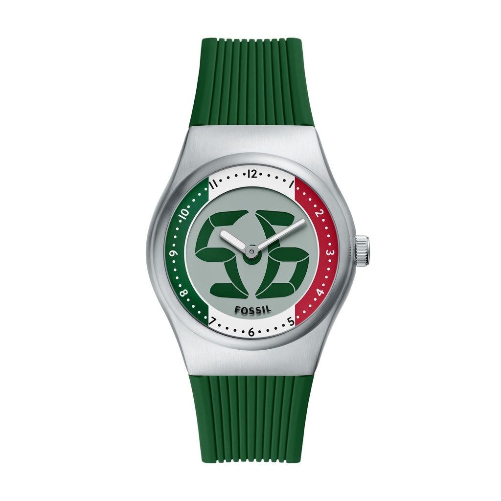 Fossil Men's World Flags Big Tic 40mm Mexico Watch