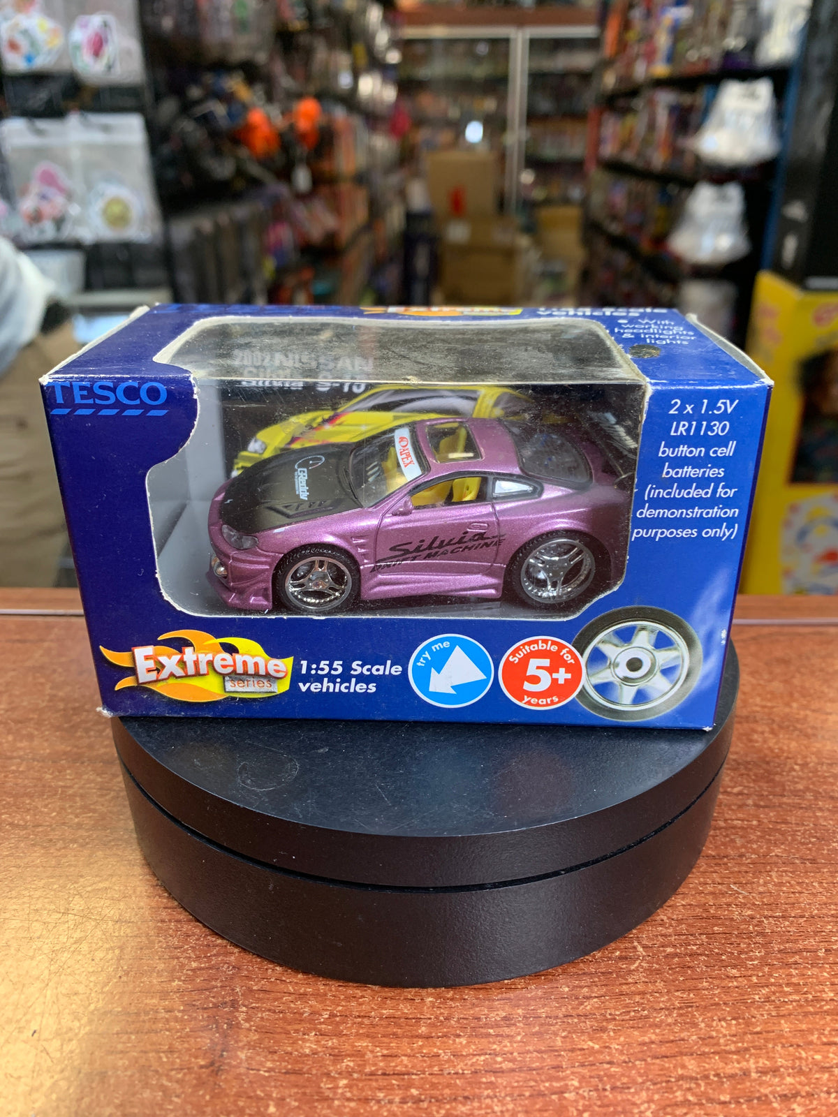2002 Nissan Silvia S-15 1/55 Scale (Extreme Scale Diecast, Kentoys) NEW