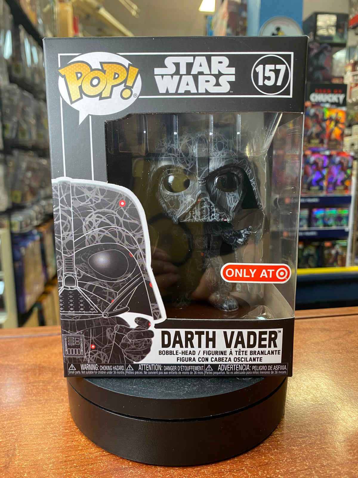 Darth Vader #157 (Funko Pop, Star Wars) EXCLUSIVE