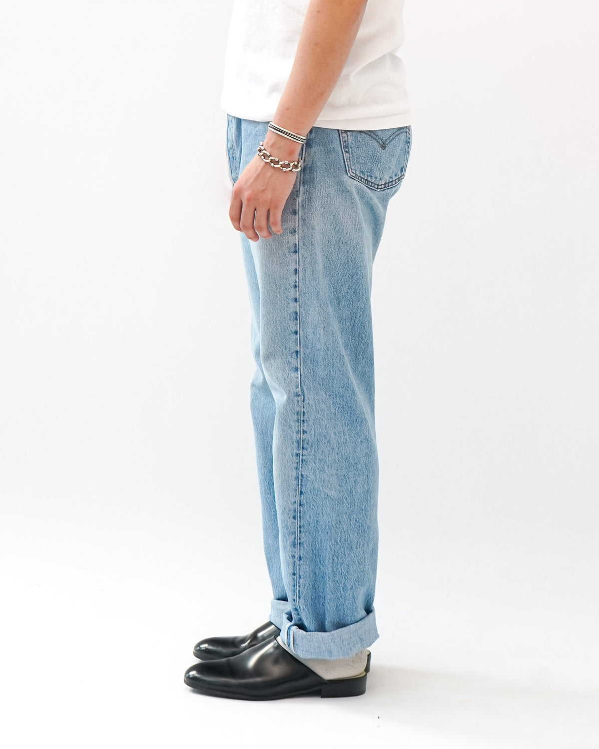 501 Straight Fit Denim Pants / size: 34