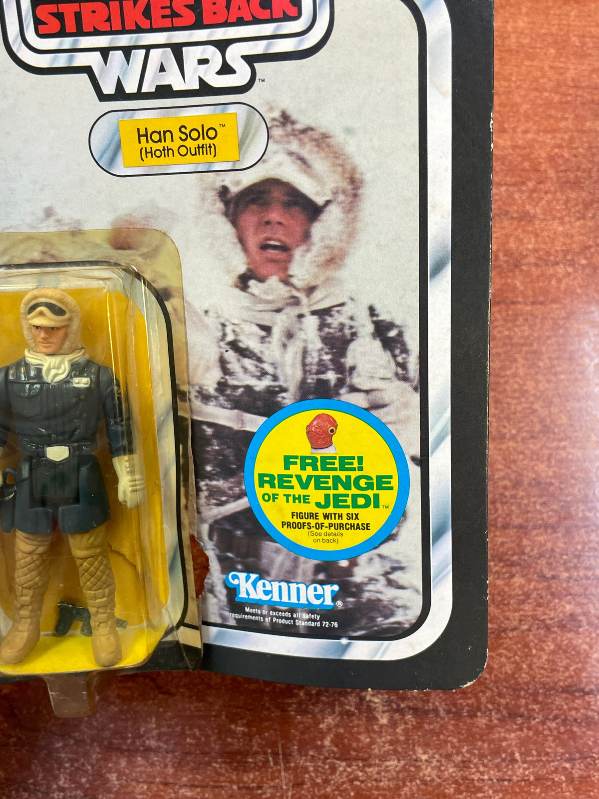 Hoth Han Solo -No Pop (Vintage Star Wars, Kenner) **NEW**