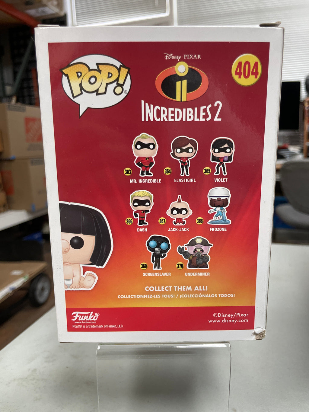 Edna Jack-Jack #404 (Funko Pop, Disney)