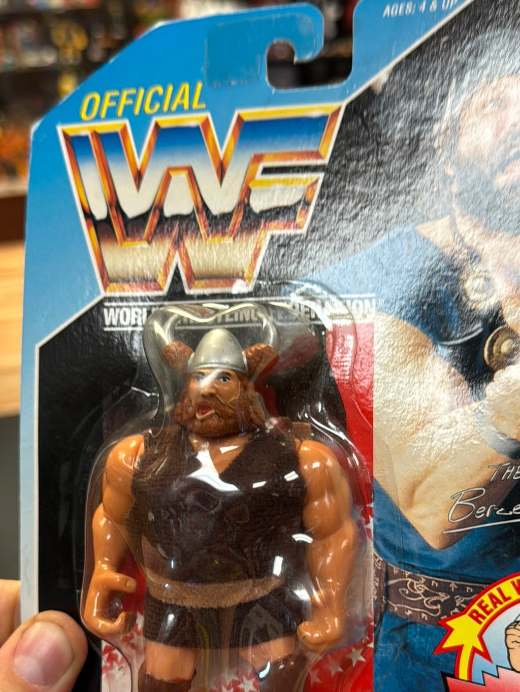 Berserker 1349 (Vintage WWE WWF, Hasbro) Sealed