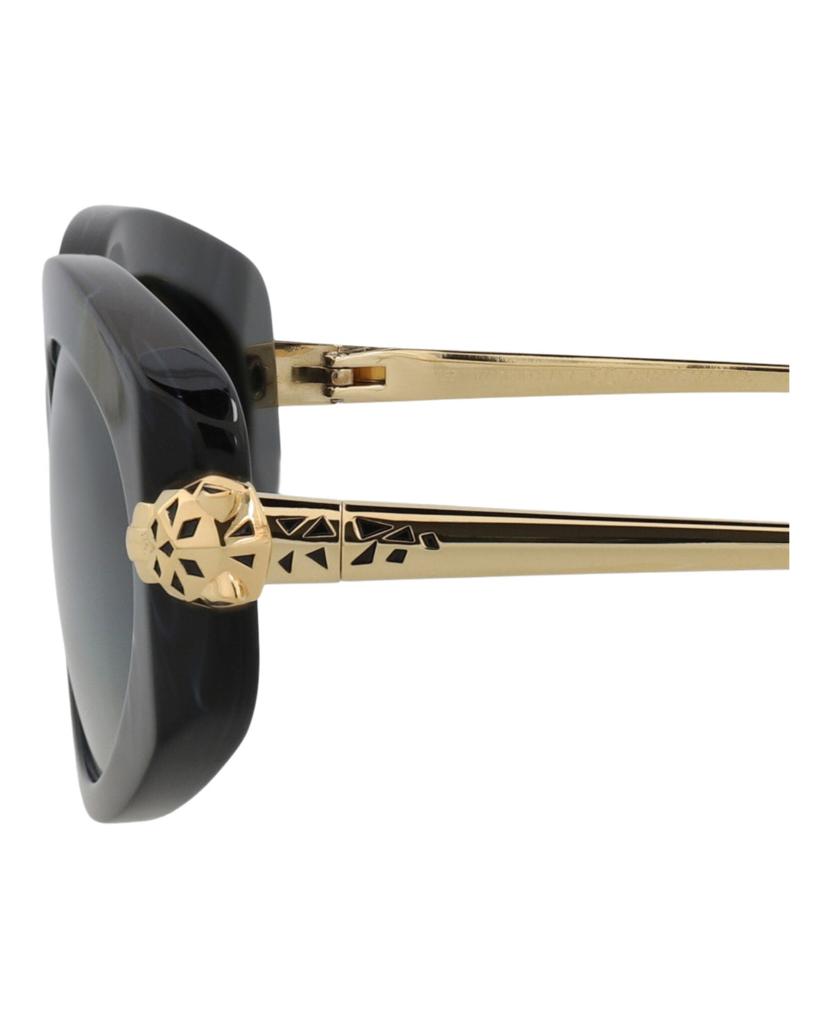 Round-Frame Acetate Sunglasses