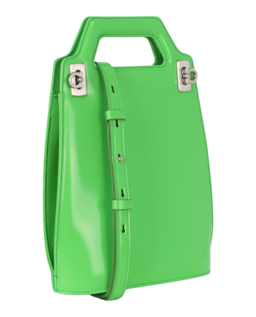 Micro Wanda Patent Leather Shoulder Bag