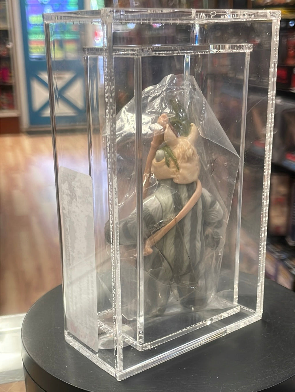 Bagged ROTJ Teebo No COO (Vintage Star Wars, Kenner) CAS Graded 85