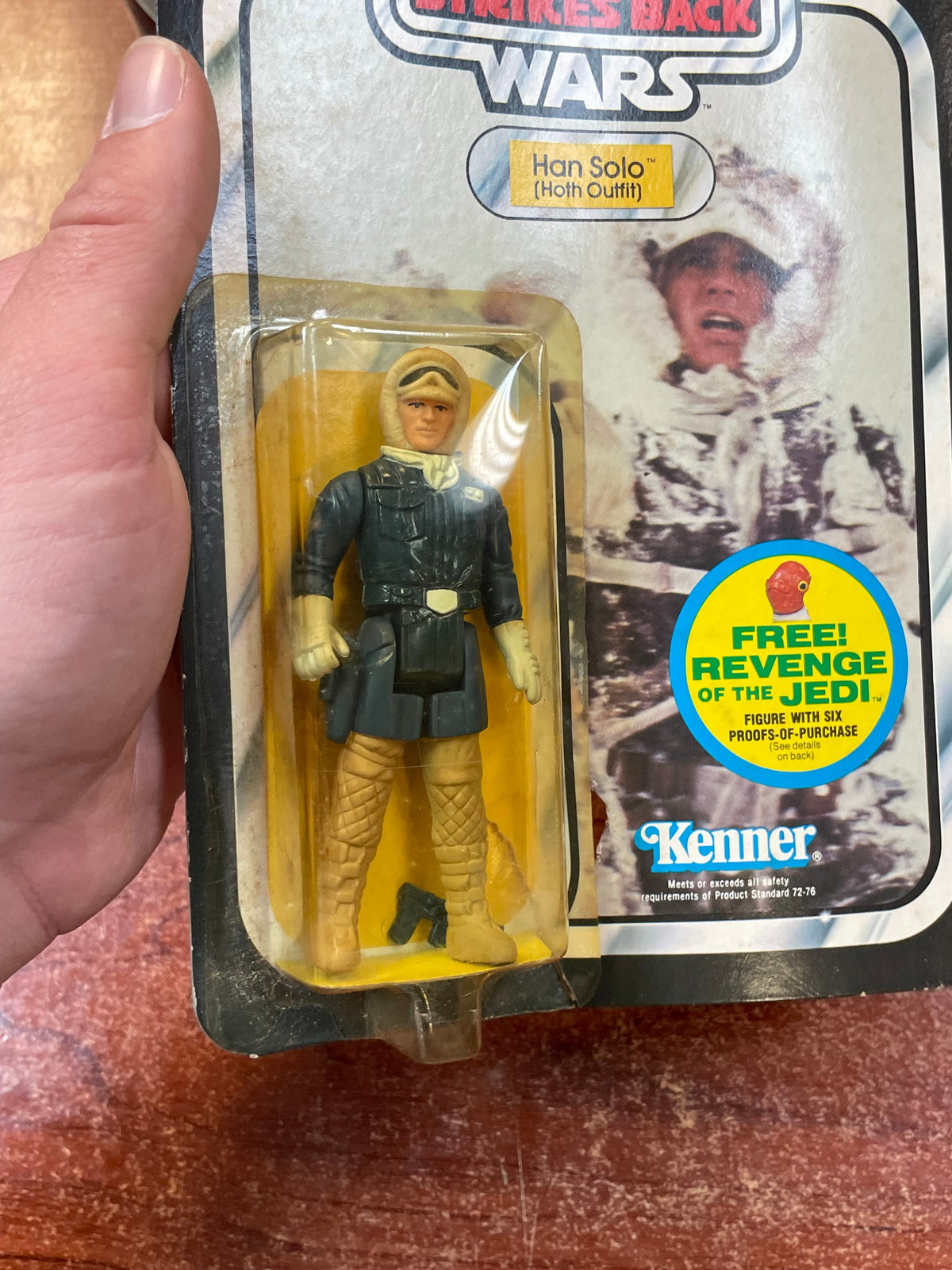 Hoth Han Solo -No Pop (Vintage Star Wars, Kenner) **NEW**