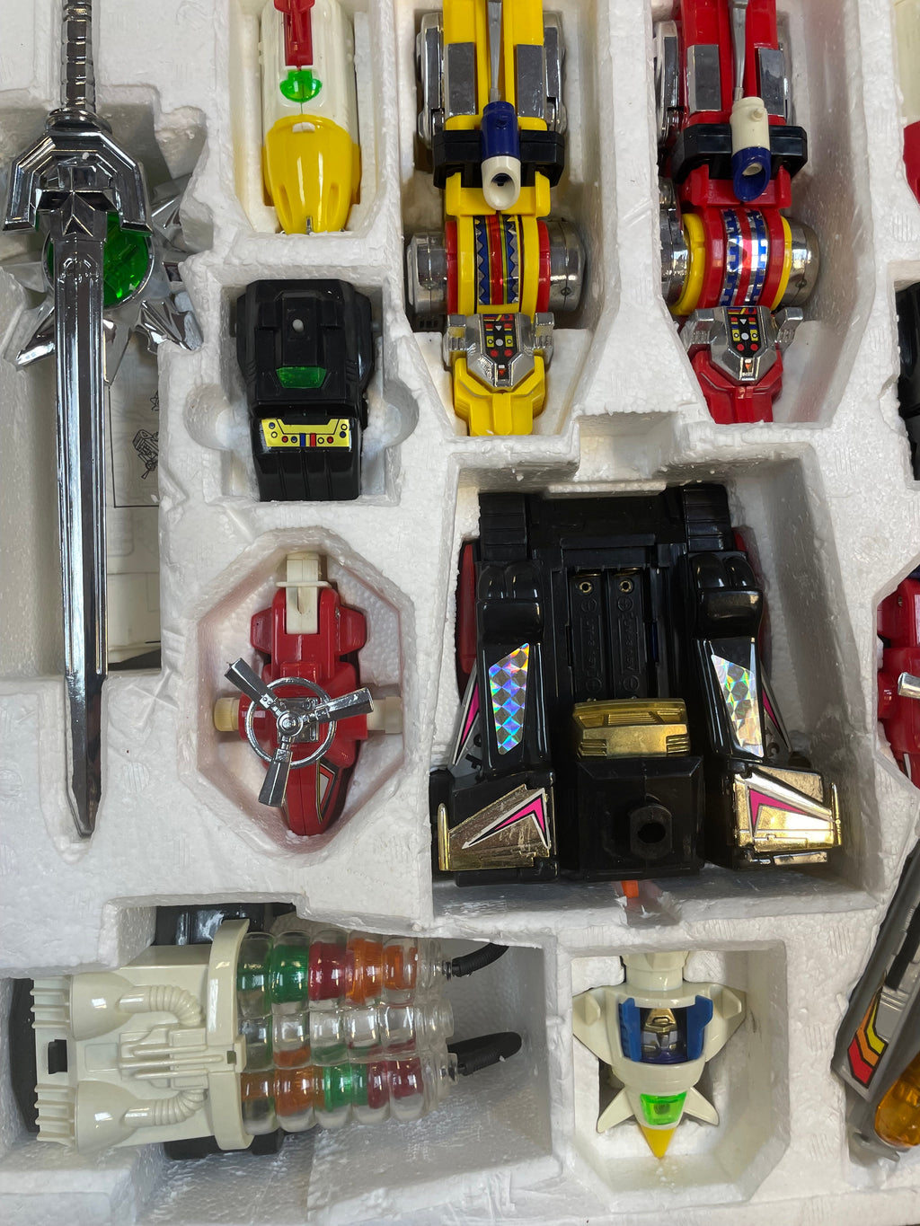 Super Combination Robot B/O 17 in 1 (Vintage Voltron KO, Hsiang Shan Toys)