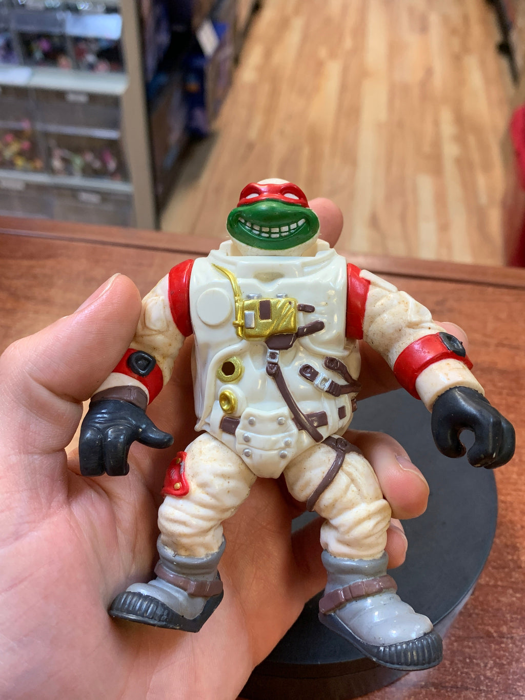 Apollo Astronaut Raphael  (Vintage TMNT Ninja Turtles, Playmates) **LOOSE**