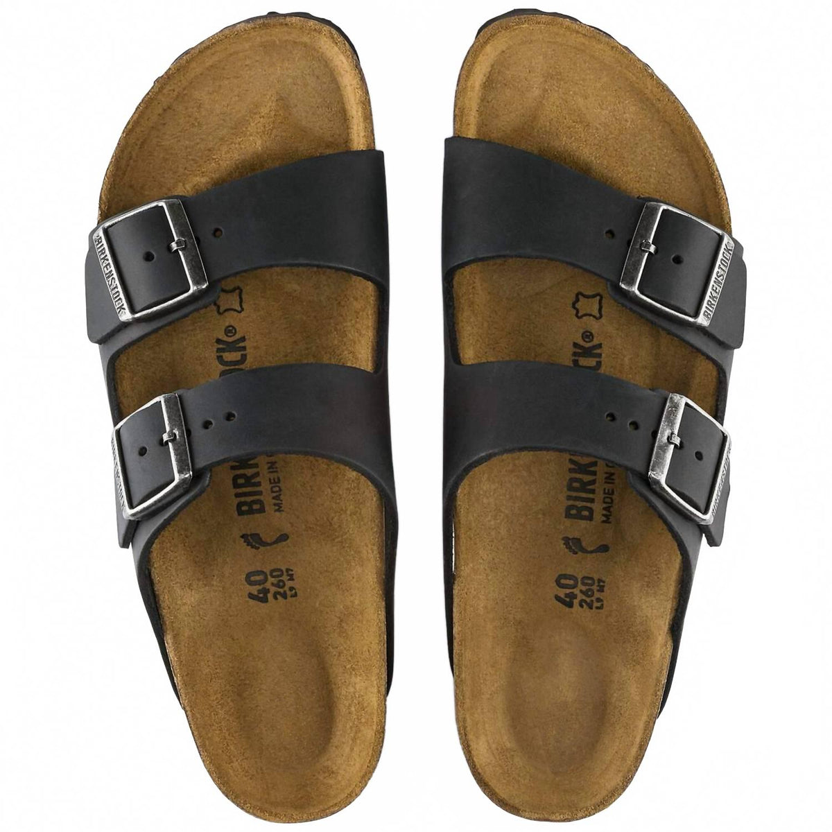 Unisex Arizona Sandal In Black