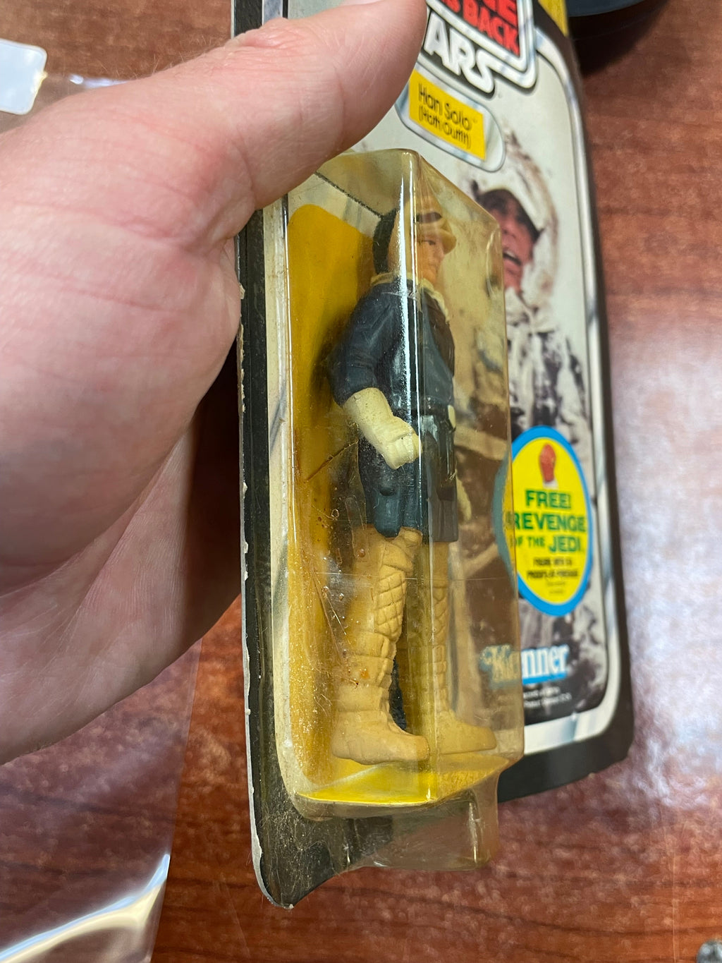 Hoth Han Solo -No Pop (Vintage Star Wars, Kenner) **NEW**