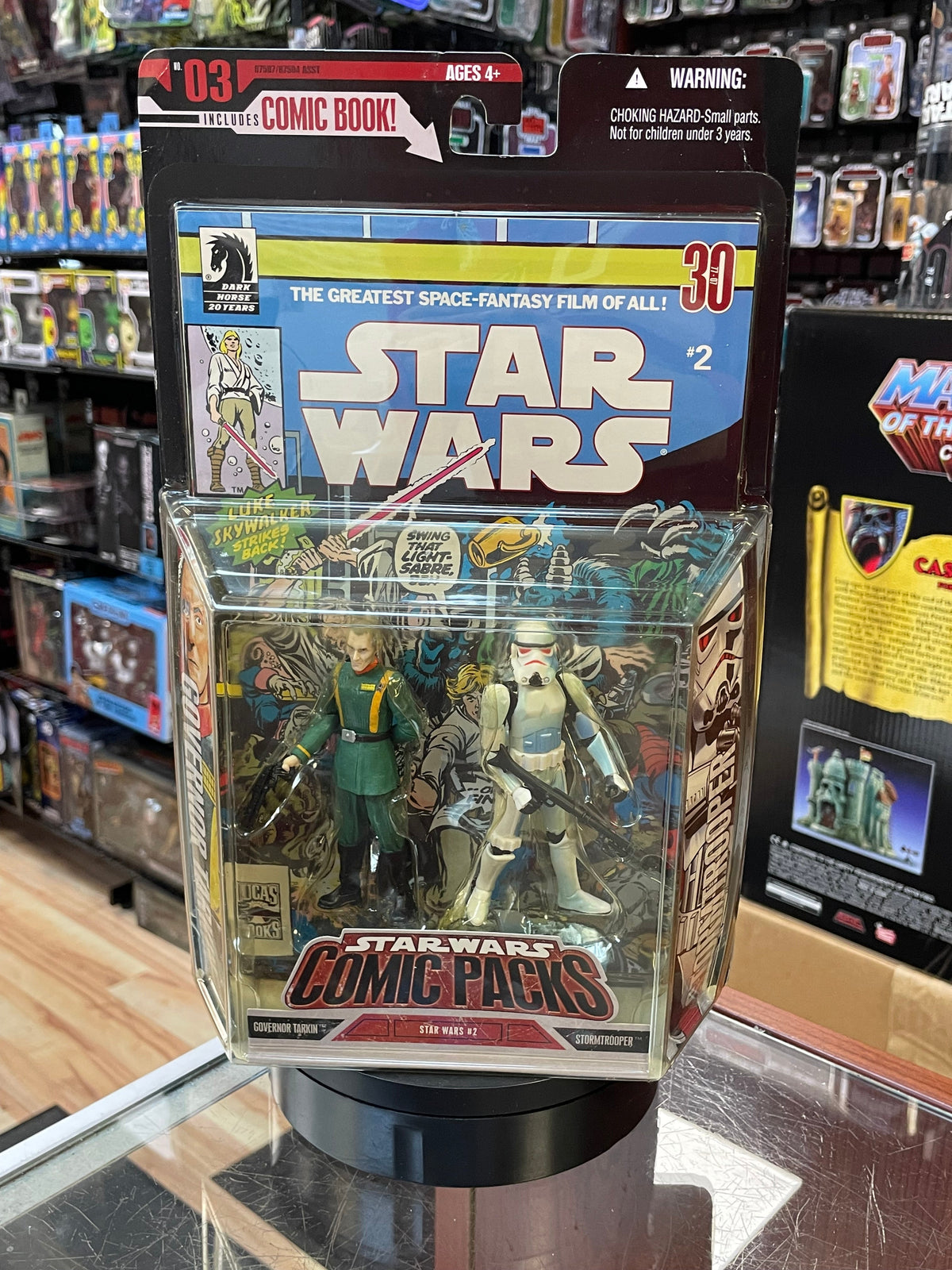 Governor Tarkin & Stormtrooper #2 (Star Wars Comic Packs, Dark Horse, Hasbro) SEALED