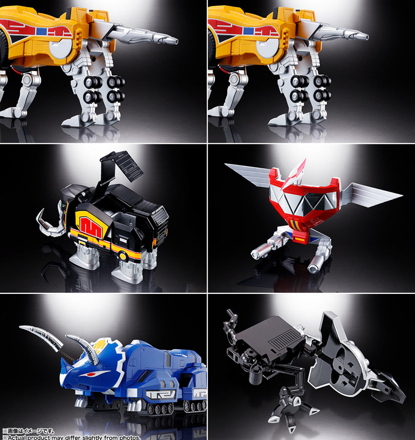 Soul of Chogokin Damashii Jutei Daizyuzin GX-72 MEGAZORD & GX-78 DRAGONZORD