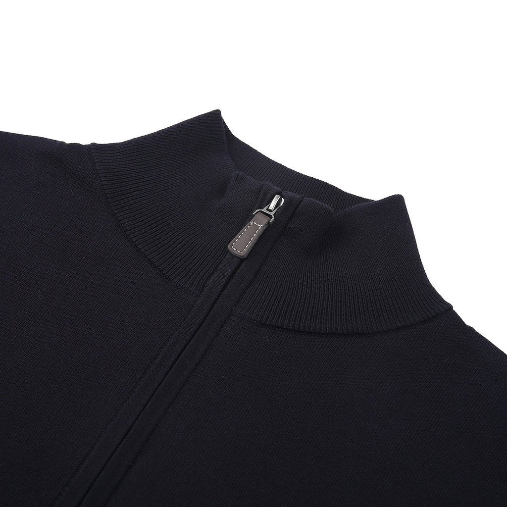 Tom Baine Men's Cashmere Feel Slim Fit Quarter Zip Sweater
