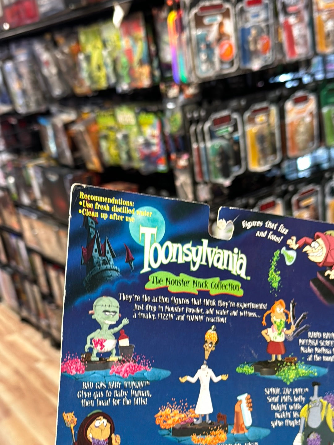 Bad Gas Baby Human (Vintage Toonsylvania, Toy Island) SEALED