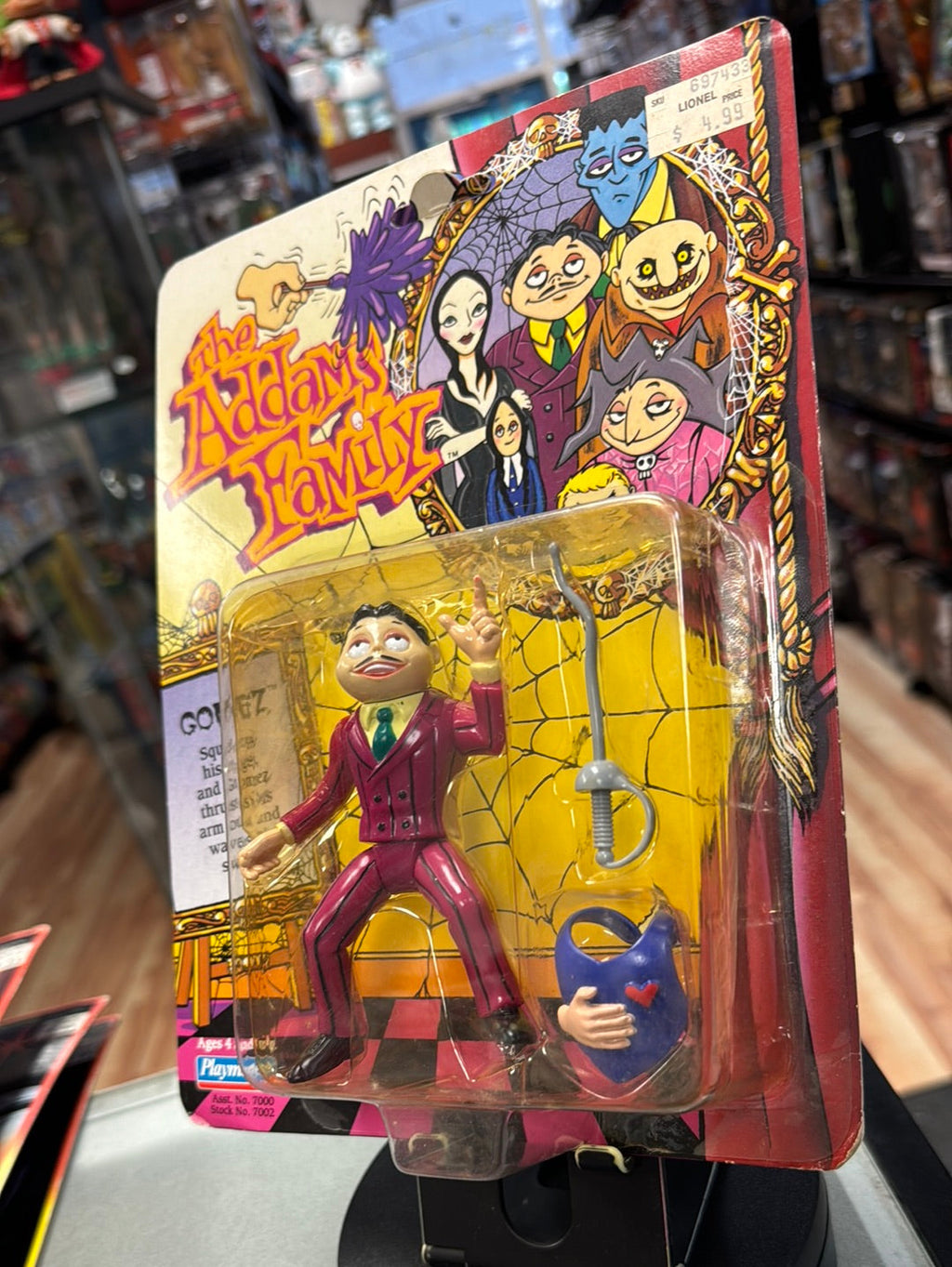 Gomez 0506 (Vintage Addams Family, Playmates) SEALED