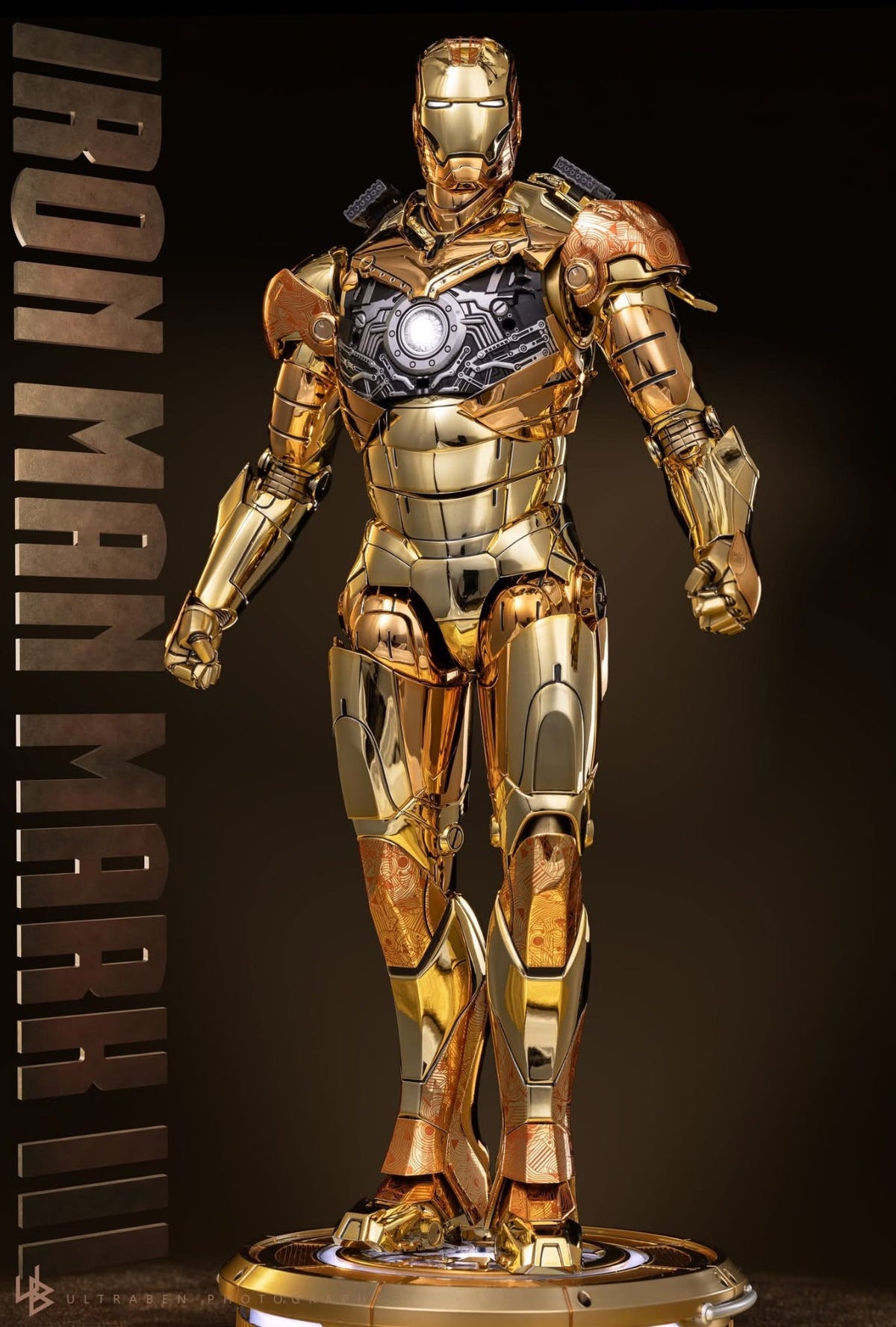 READY🔥Hot Toys MMS848d78 Iron Man Mark III (Golden & Copper Gold Version) Special Edition [Hot Toys Exclusive]