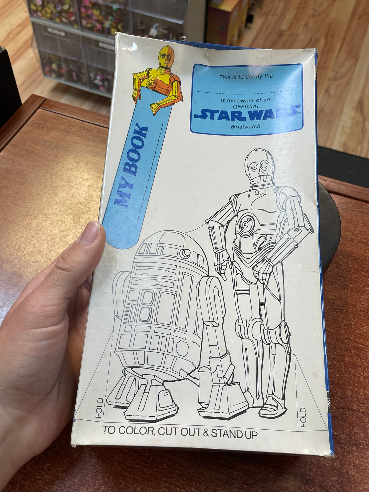 R2-D2 & C-3PO Wrist Watch 1980 (Vintage Star Wars, Bradley Time) **SEALED**