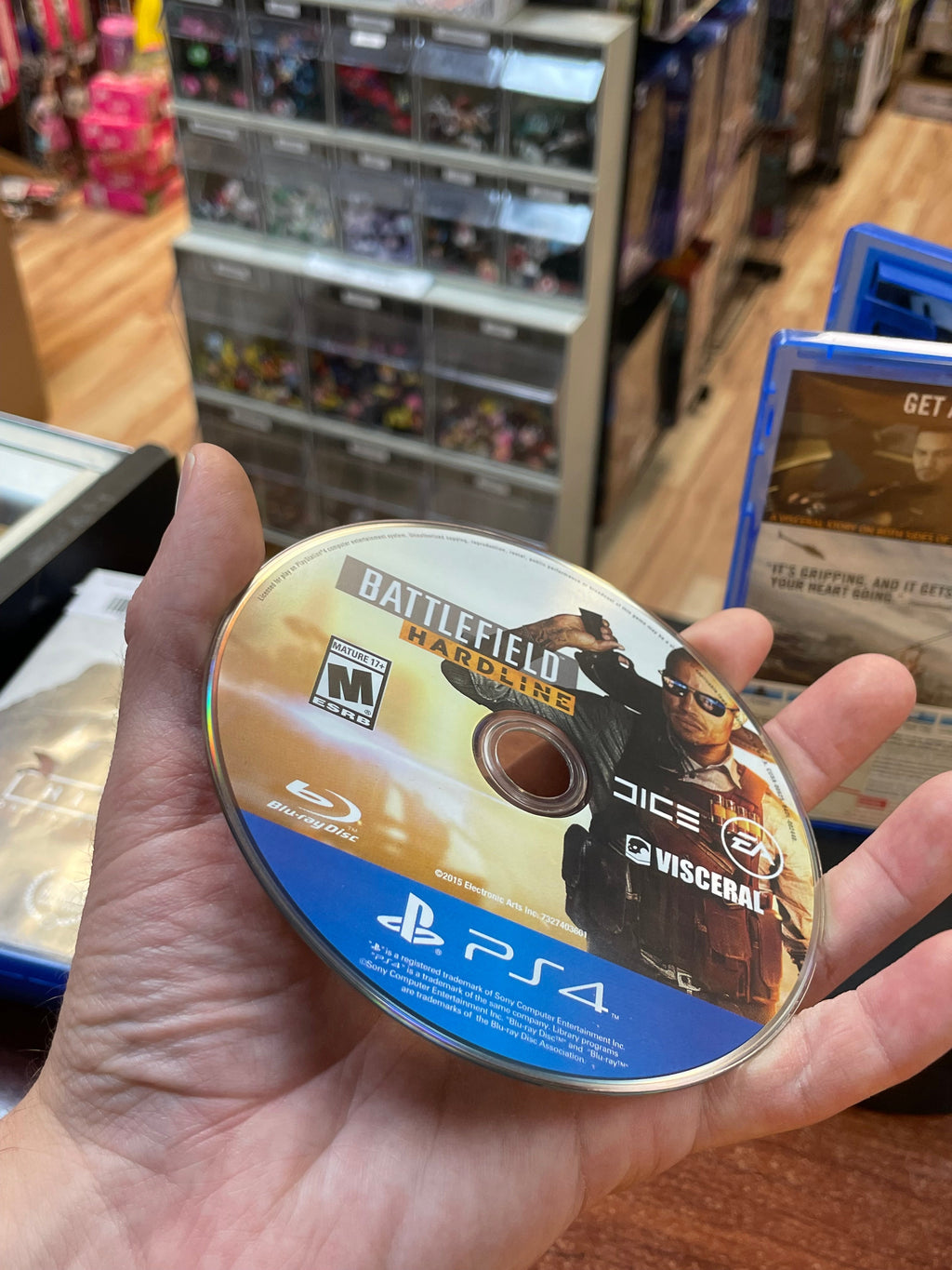 Battlefield Hardline (Sony Playstation PS4, Video Games) **TESTED**
