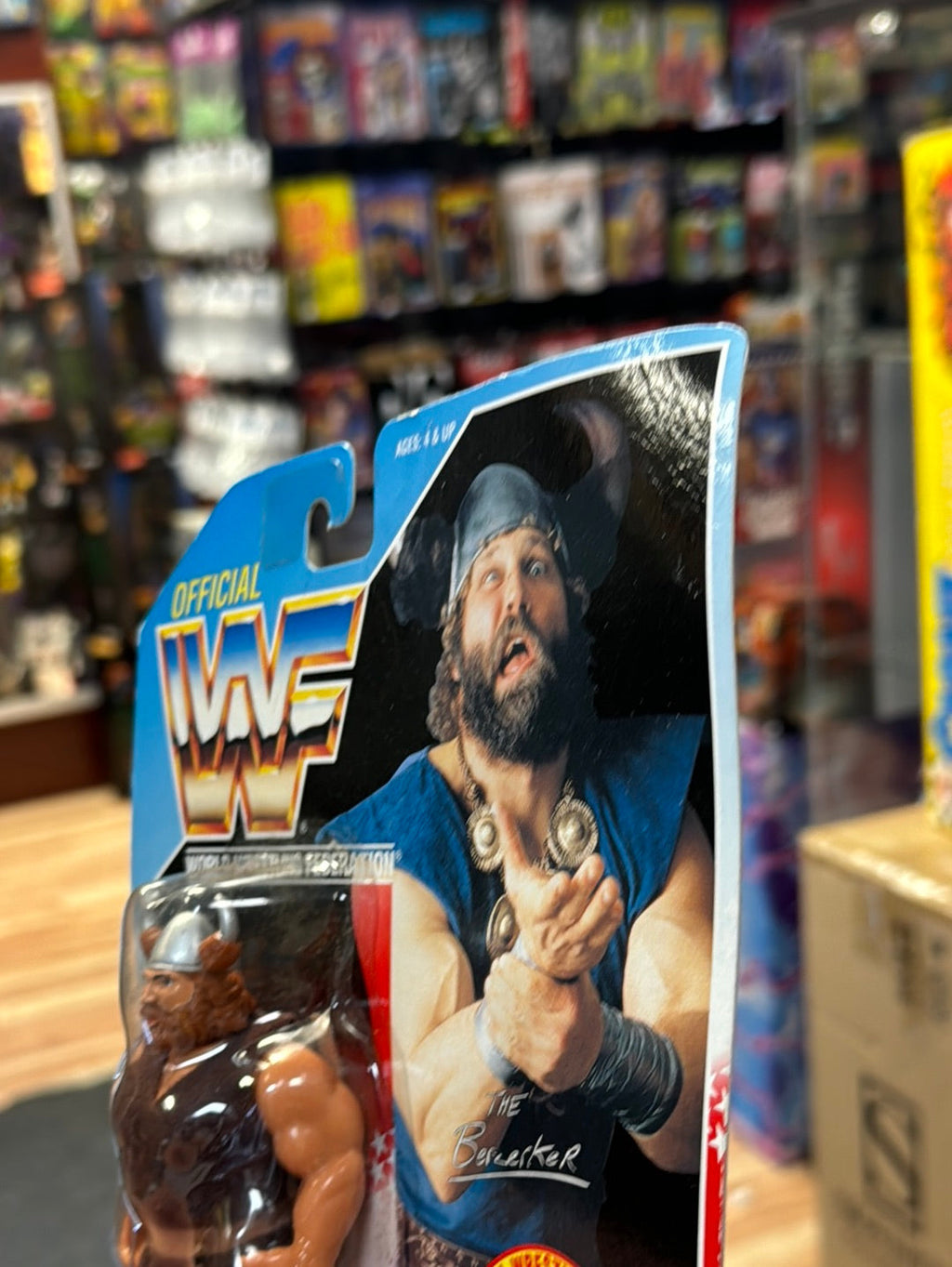 Berserker 1349 (Vintage WWE WWF, Hasbro) Sealed