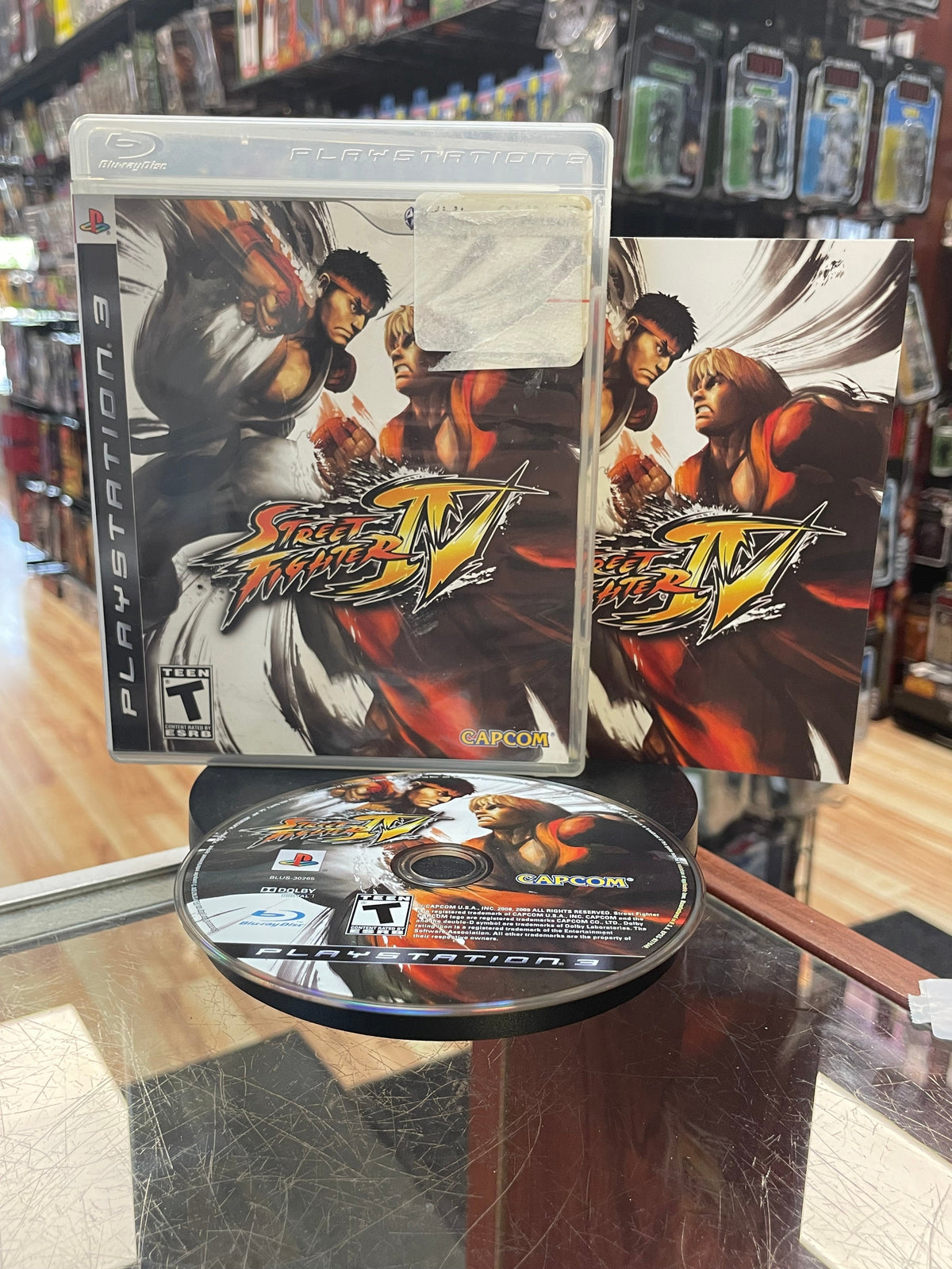 Street Fighter IV (Sony Playstation PS3, Video Games) **TESTED**