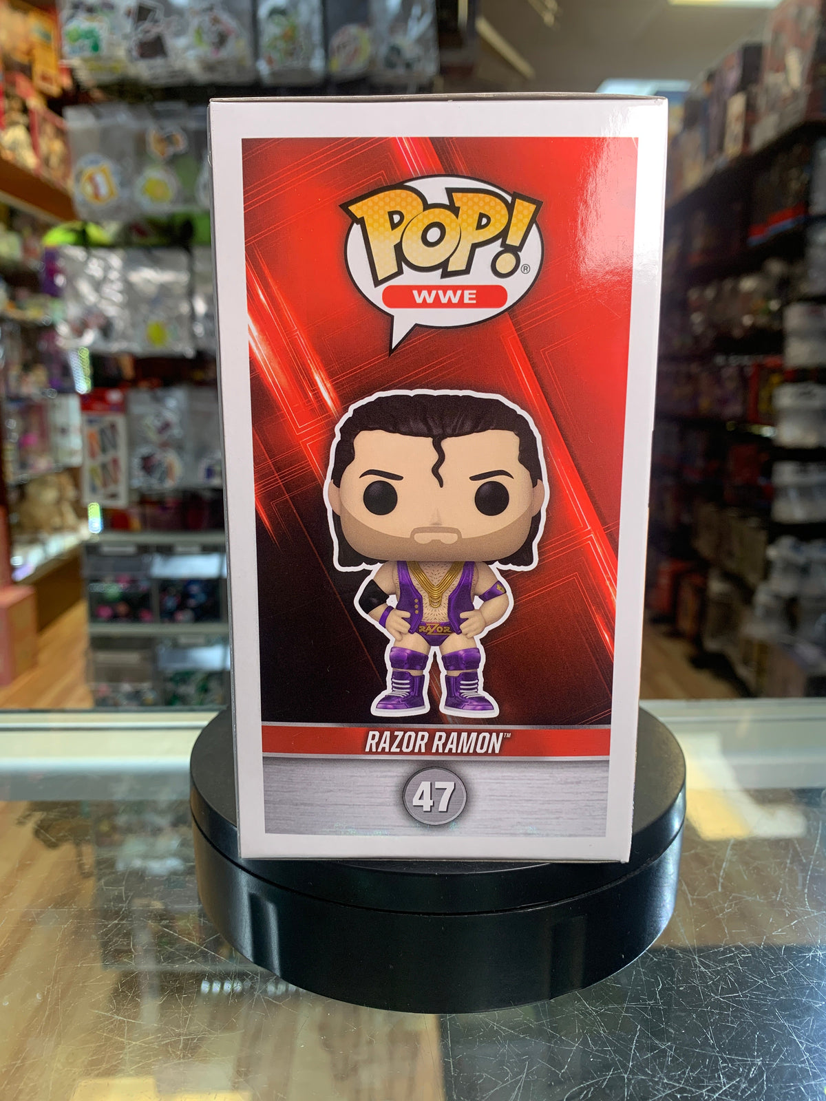 Razor Ramon Purple #47 (Funko Pop, WWE)