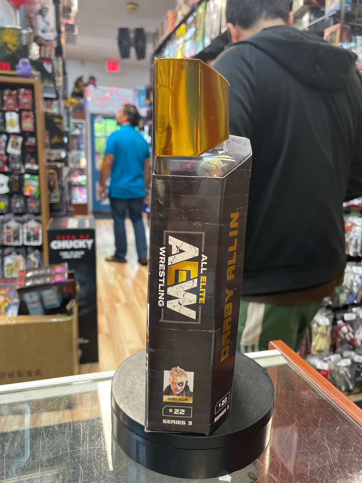 Darby Allin Unrivaled #22 (AEW Unmatched Collection, Jazwares) SEALED