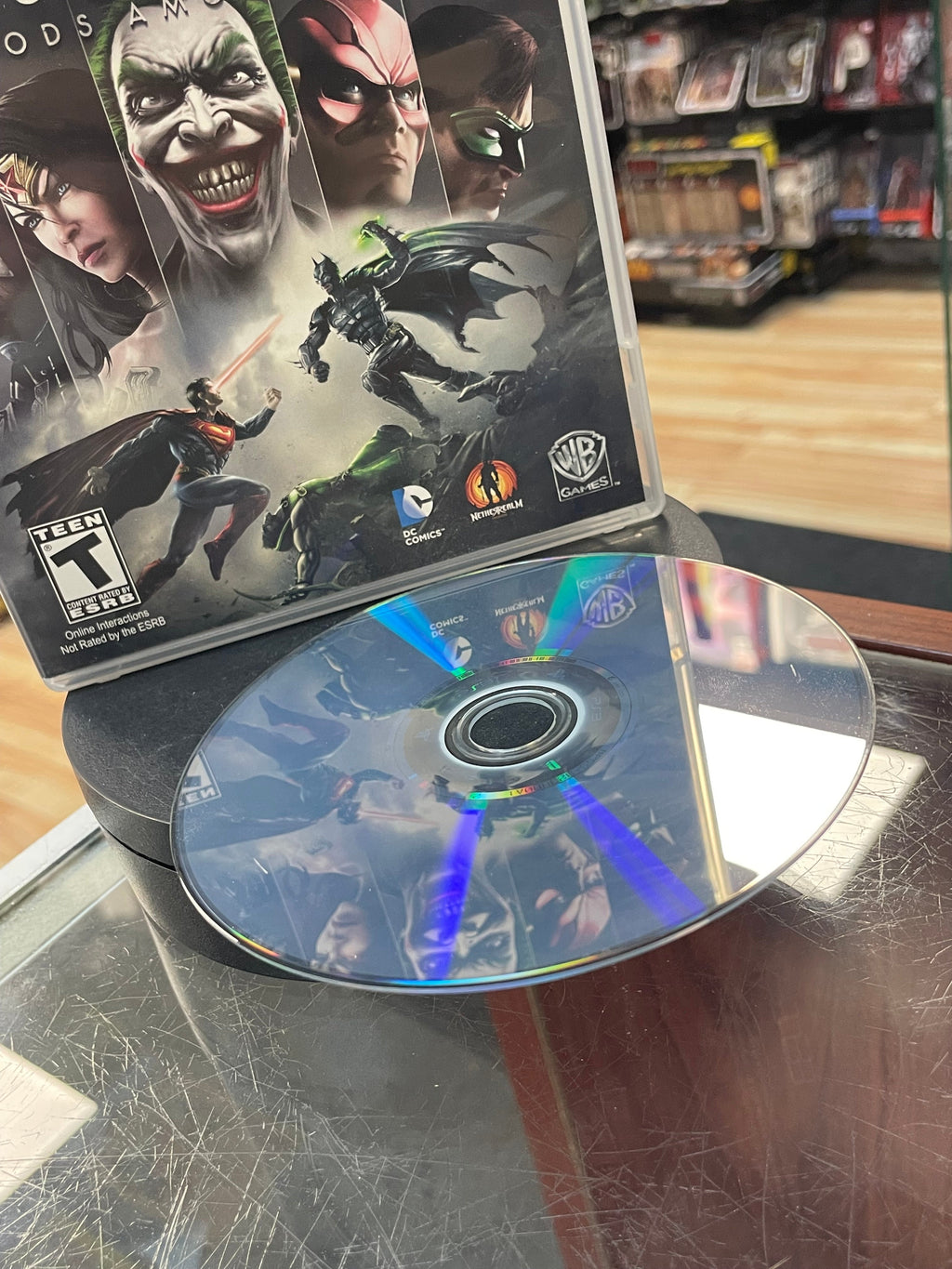 Injustice Gods Among Us (Sony Playstation PS3, Video Games) **TESTED**