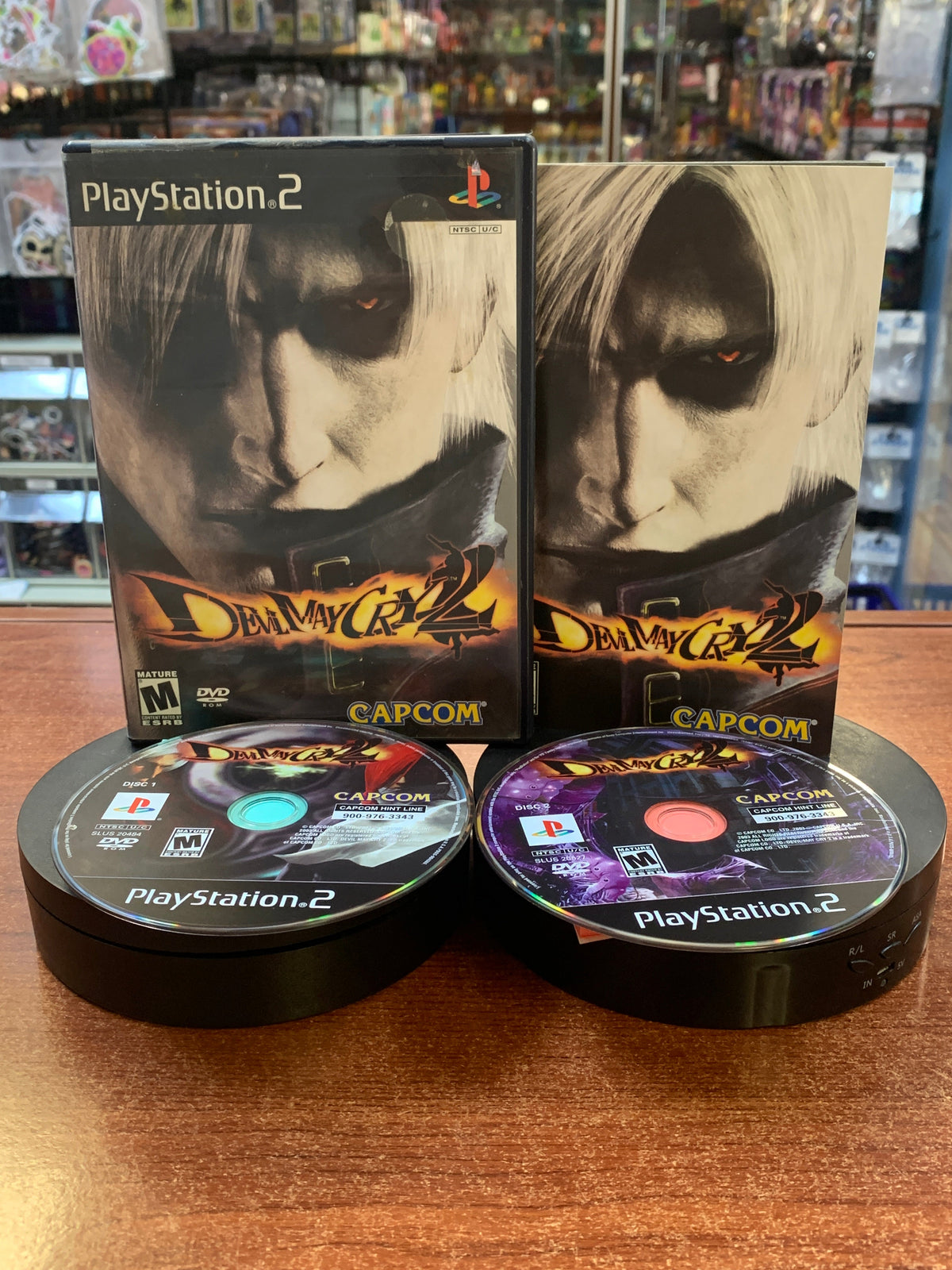 Devil May Cry 2 #0393(PS2 Sony Playstation, Video Game) **TESTED**