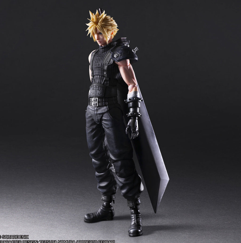 Final Fantasy VII Rebirth Cloud Strife Play Arts Kai Action Figure by Square Enix