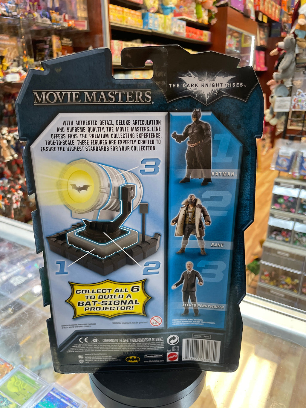 Bane -Movie Masters- (DC The Dark Knight Trilogy, Mattel) SEALED