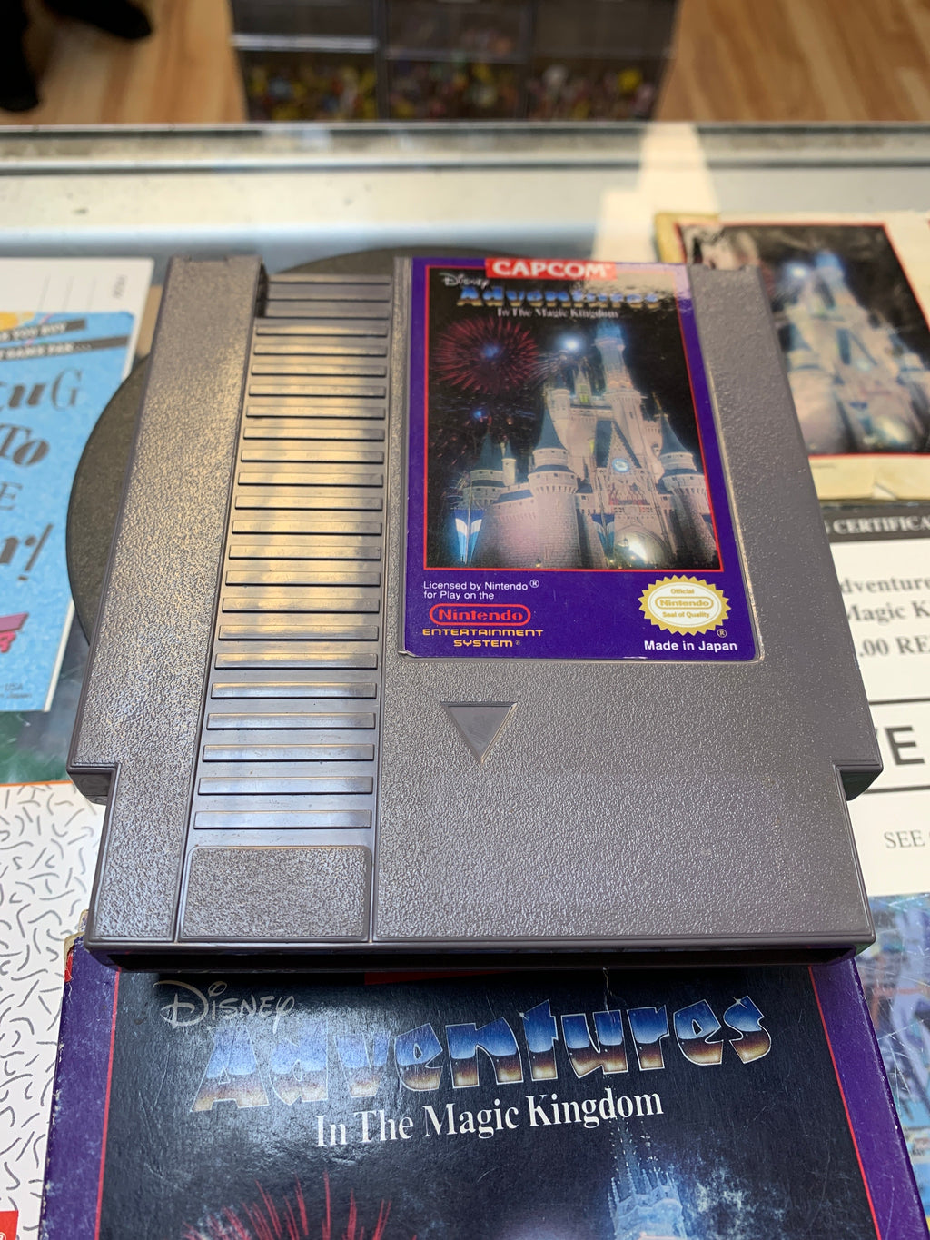 Disney Adventures in the Magic Kingdom (NES Nintendo, Video Game) **TESTED/COMPLETE**