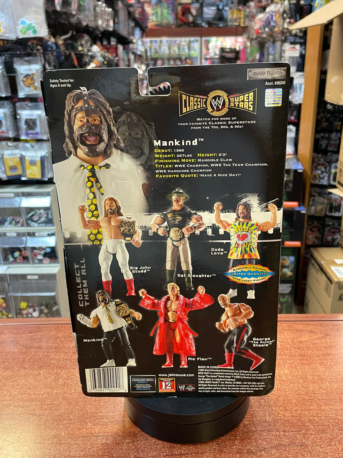 Mankind (WWF Classic Superstars, Jakks) **SEALED**