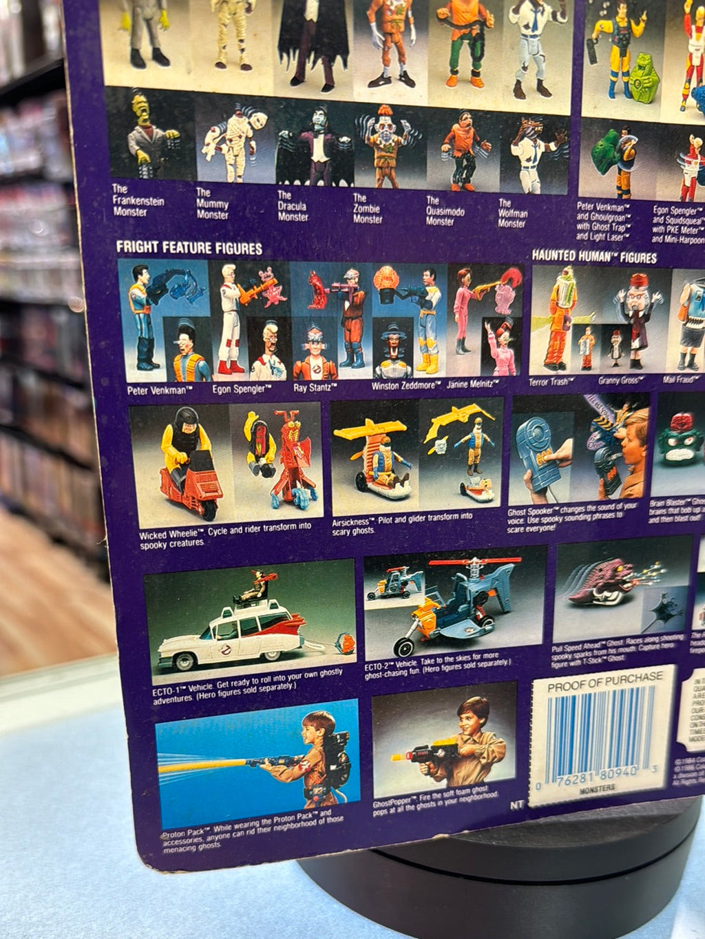 Zombie Monster 1398 (Vintage Ghostbusters, Kenner) SEALED