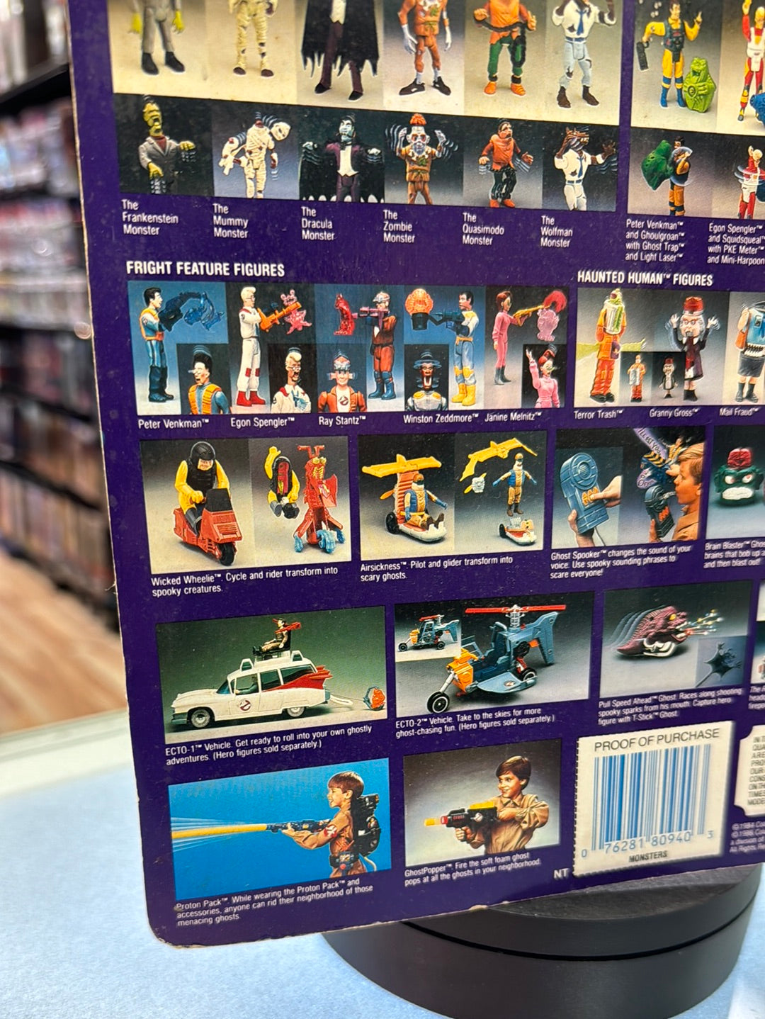 Zombie Monster 1398 (Vintage Ghostbusters, Kenner) SEALED
