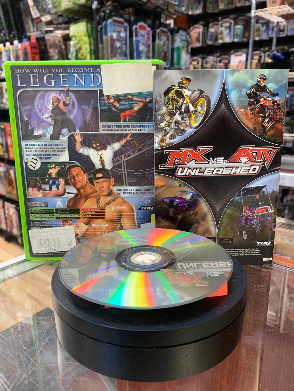 Wrestlemania 21 Become A Legend (Xbox, THQ, Video Game) **TESTED**