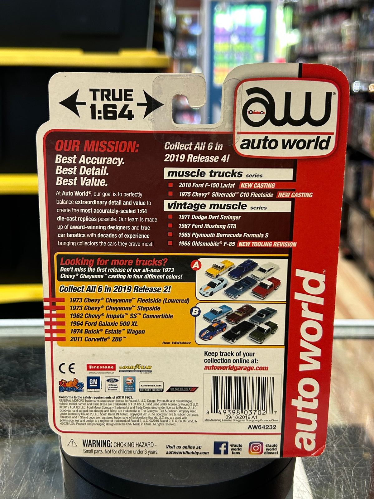 1965 Plymouth Barracuda Formula S (Auto World, Modern Muscle) SEALED