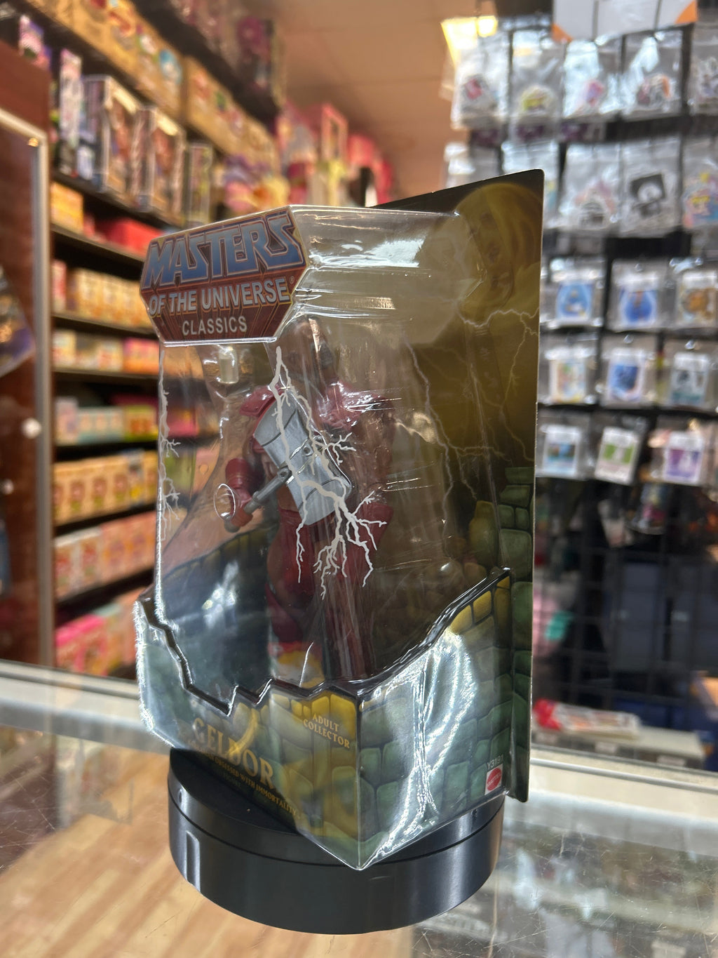 Geldor (Mattel, Classics, MOTU) **SEALED**