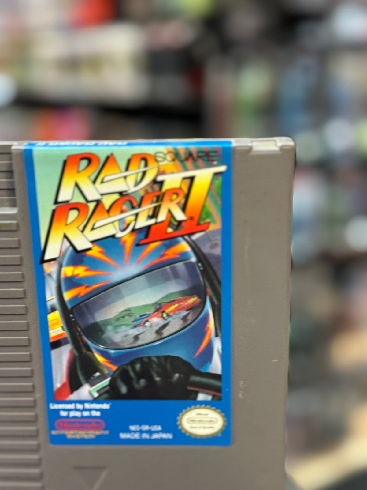 Rad Racer II (Nintendo NES, Vintage Video Game)