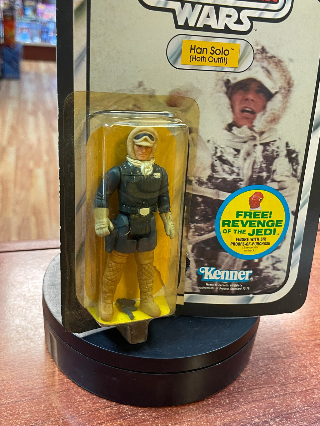 Hoth Han Solo -No Pop (Vintage Star Wars, Kenner) **NEW**