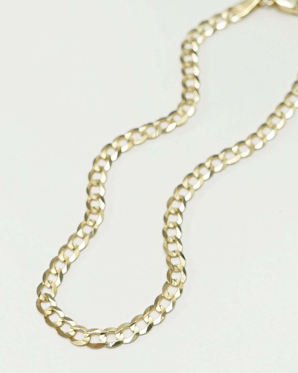 14k Gold Chain Bracelet