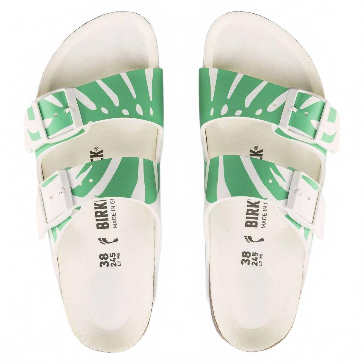 Women's Arizona Monstera Bold In Jade White