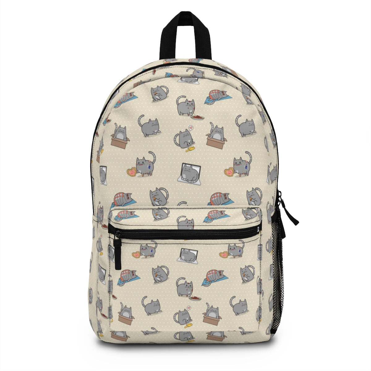 Milton the Cat Pattern Backpack