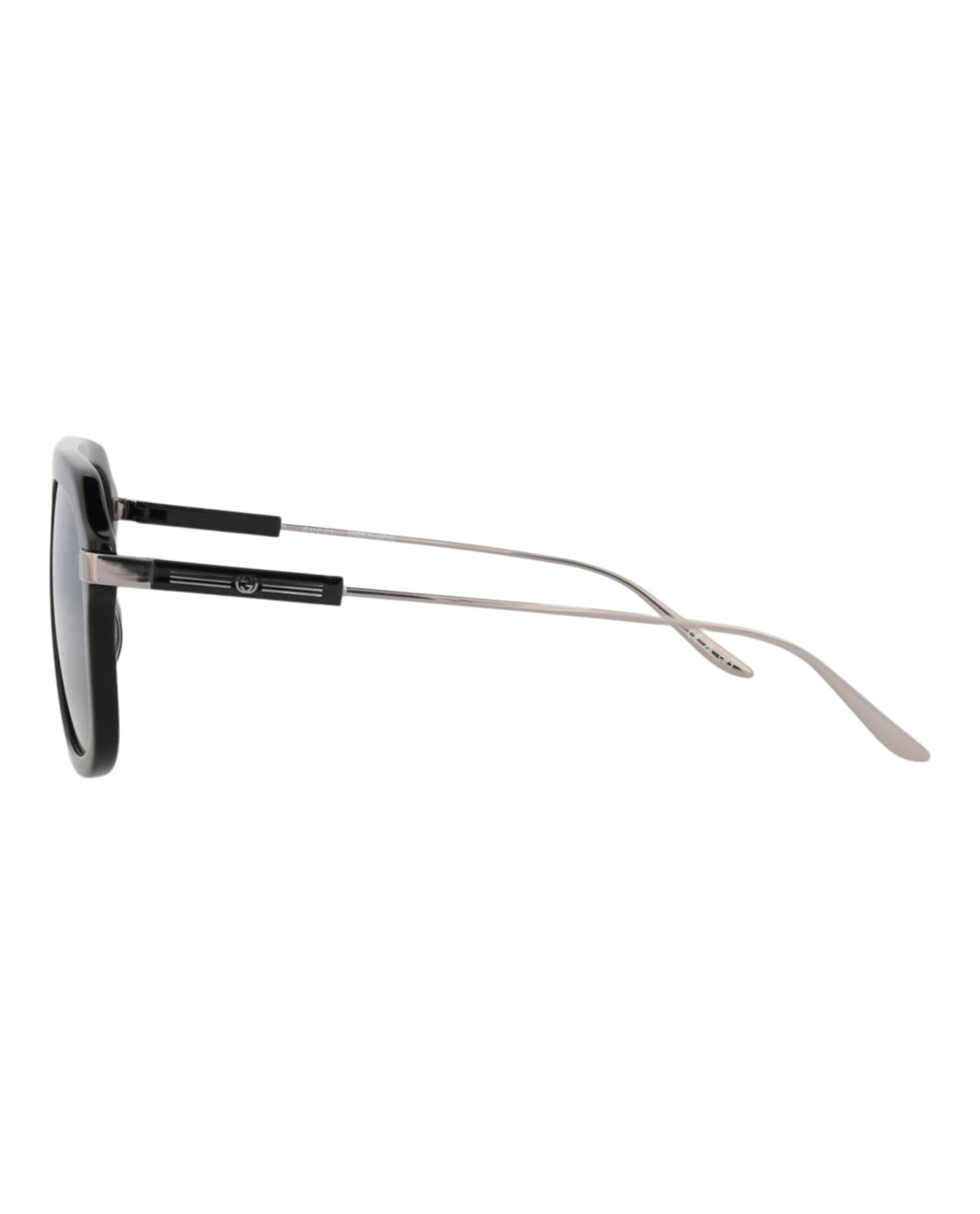 Aviator-Frame Recycled Acetate Sunglasses