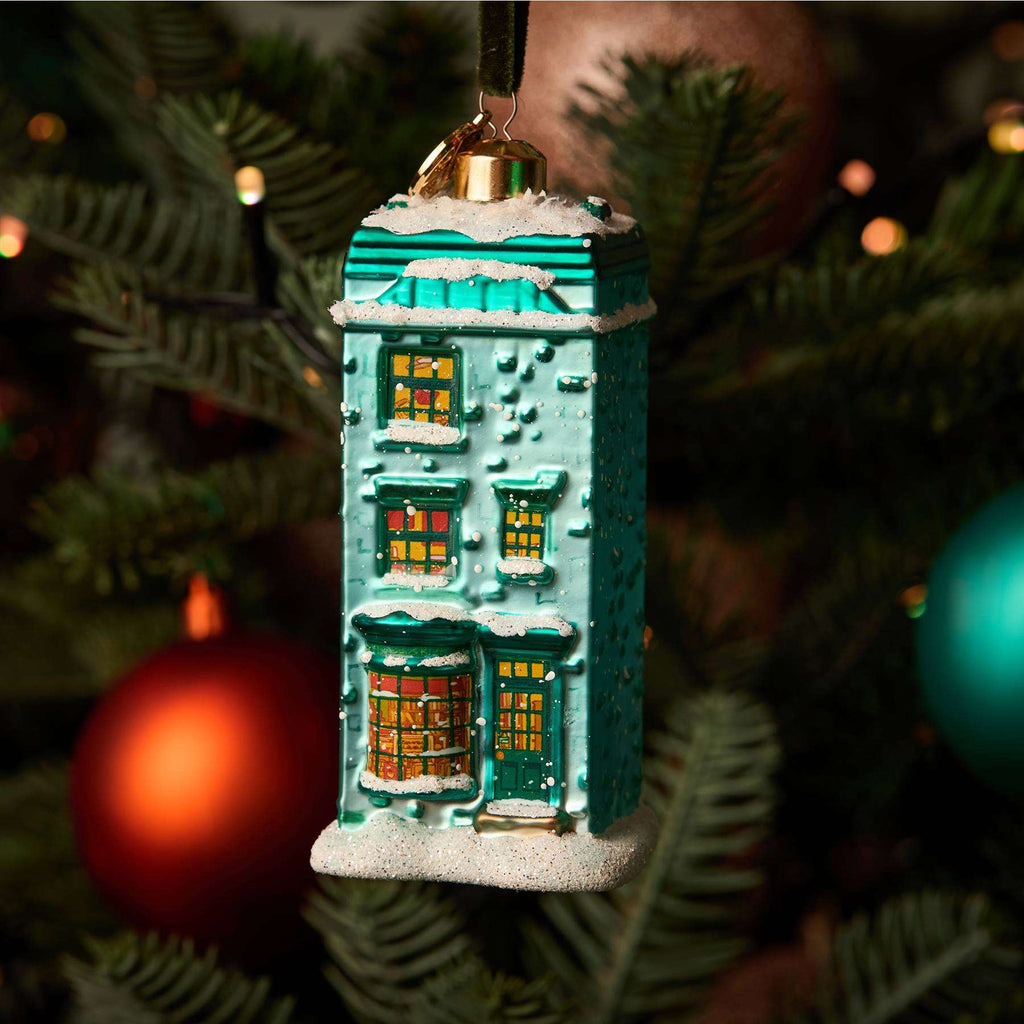 Flourish & Blotts Glass Decoration